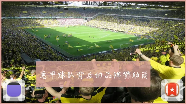 意甲球队背后的品牌赞助商